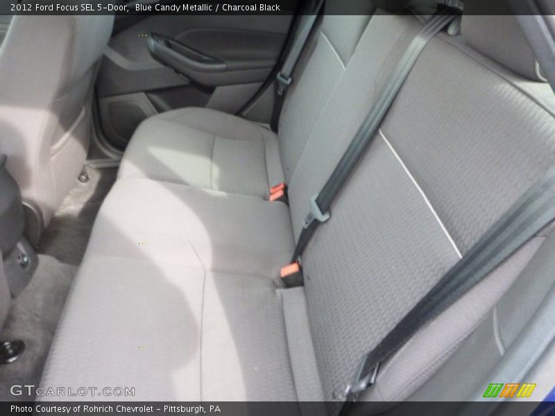 Blue Candy Metallic / Charcoal Black 2012 Ford Focus SEL 5-Door