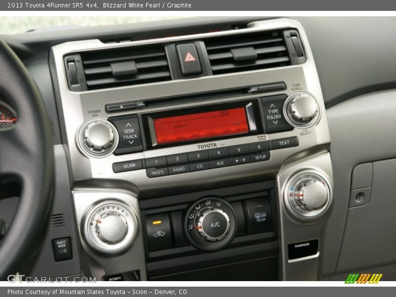 Blizzard White Pearl / Graphite 2013 Toyota 4Runner SR5 4x4