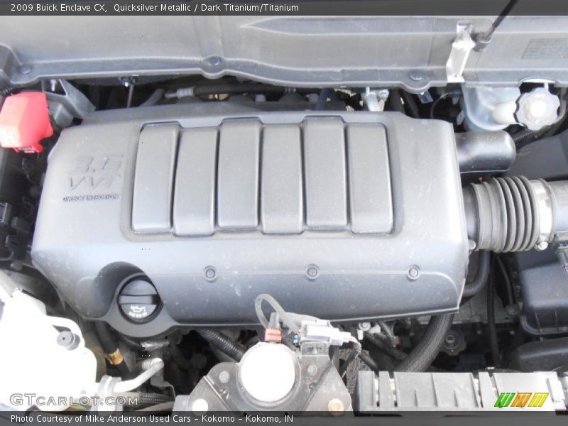 Quicksilver Metallic / Dark Titanium/Titanium 2009 Buick Enclave CX