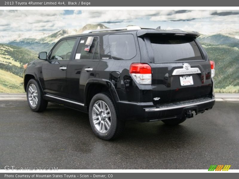 Black / Beige 2013 Toyota 4Runner Limited 4x4