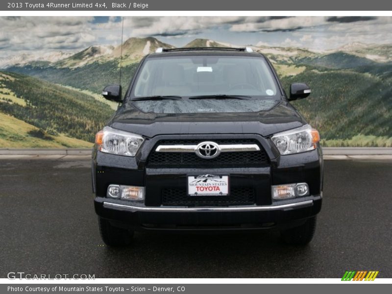 Black / Beige 2013 Toyota 4Runner Limited 4x4
