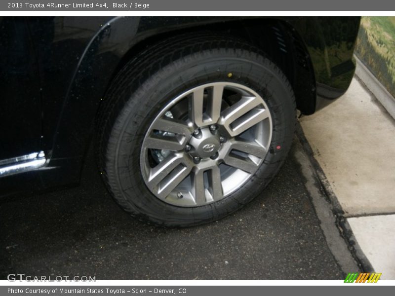 Black / Beige 2013 Toyota 4Runner Limited 4x4
