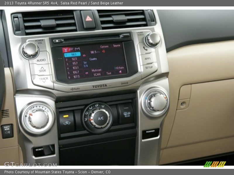 Salsa Red Pearl / Sand Beige Leather 2013 Toyota 4Runner SR5 4x4