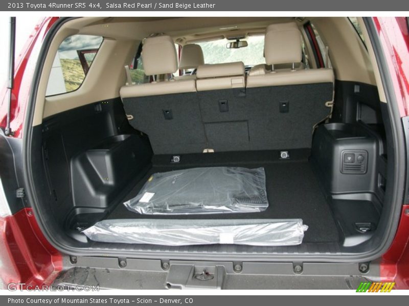 Salsa Red Pearl / Sand Beige Leather 2013 Toyota 4Runner SR5 4x4