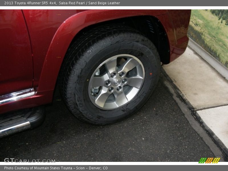 Salsa Red Pearl / Sand Beige Leather 2013 Toyota 4Runner SR5 4x4