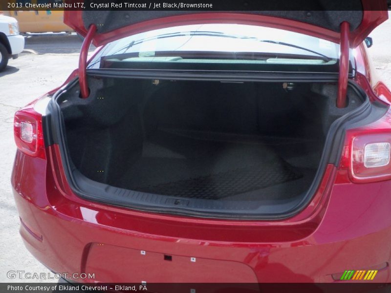Crystal Red Tintcoat / Jet Black/Brownstone 2013 Chevrolet Malibu LTZ