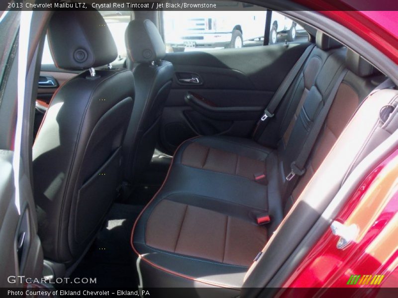 Crystal Red Tintcoat / Jet Black/Brownstone 2013 Chevrolet Malibu LTZ