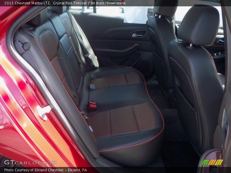 Crystal Red Tintcoat / Jet Black/Brownstone 2013 Chevrolet Malibu LTZ