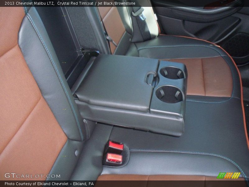 Crystal Red Tintcoat / Jet Black/Brownstone 2013 Chevrolet Malibu LTZ