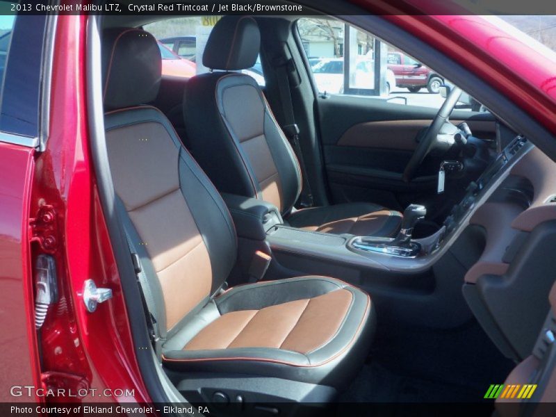 Crystal Red Tintcoat / Jet Black/Brownstone 2013 Chevrolet Malibu LTZ