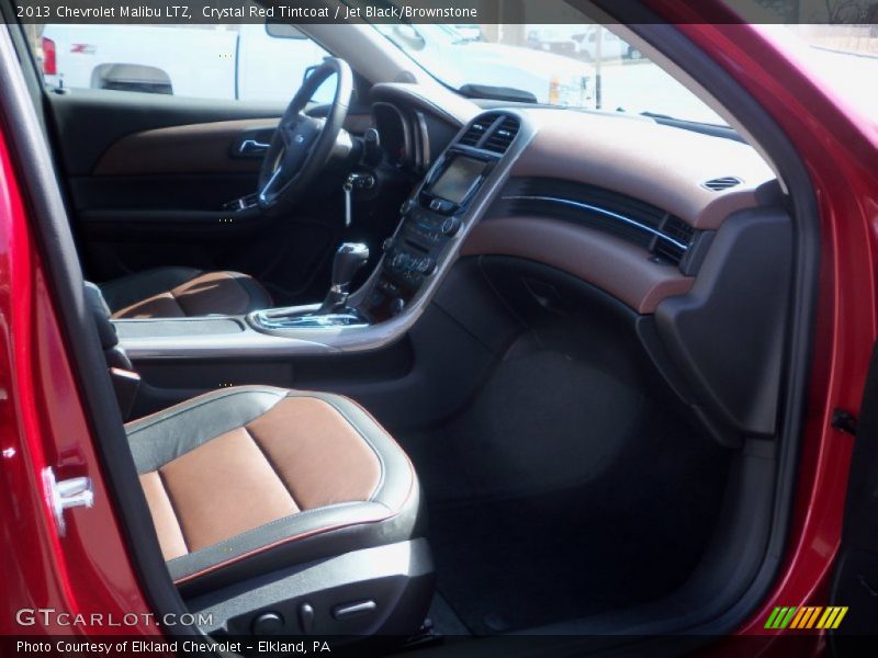 Crystal Red Tintcoat / Jet Black/Brownstone 2013 Chevrolet Malibu LTZ