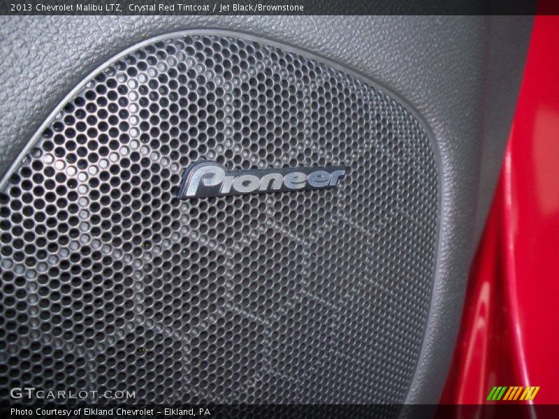 Crystal Red Tintcoat / Jet Black/Brownstone 2013 Chevrolet Malibu LTZ