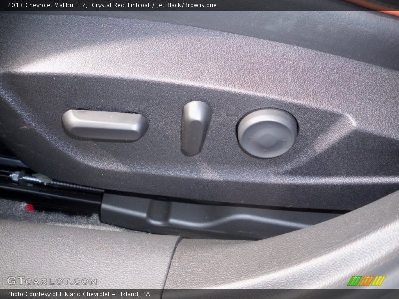 Crystal Red Tintcoat / Jet Black/Brownstone 2013 Chevrolet Malibu LTZ