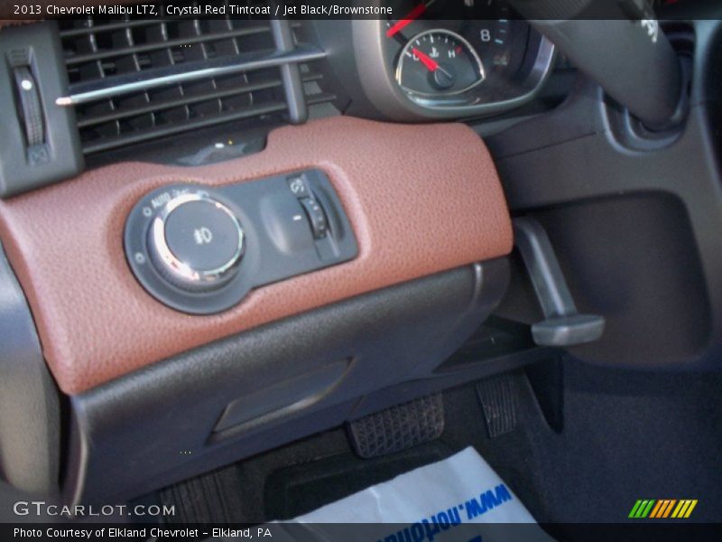 Crystal Red Tintcoat / Jet Black/Brownstone 2013 Chevrolet Malibu LTZ