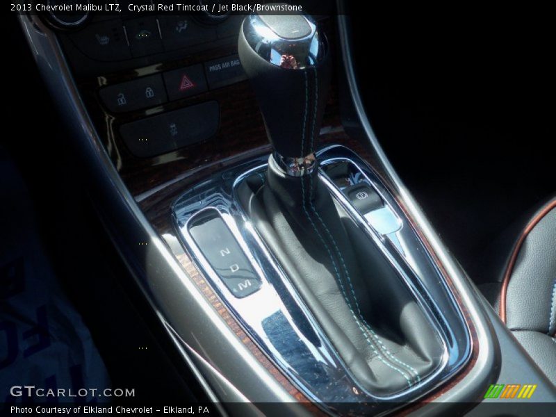 Crystal Red Tintcoat / Jet Black/Brownstone 2013 Chevrolet Malibu LTZ