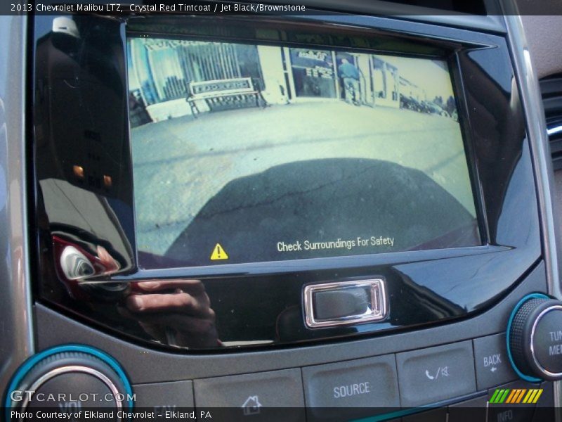 Crystal Red Tintcoat / Jet Black/Brownstone 2013 Chevrolet Malibu LTZ