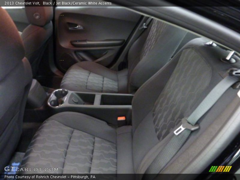 Black / Jet Black/Ceramic White Accents 2013 Chevrolet Volt