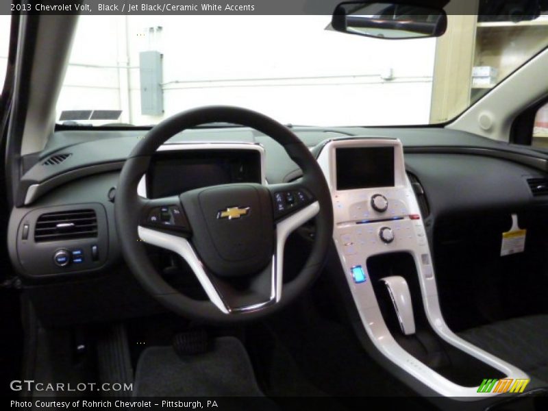 Black / Jet Black/Ceramic White Accents 2013 Chevrolet Volt