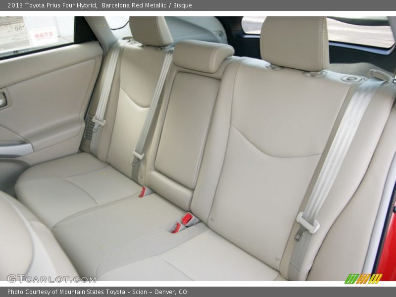 Barcelona Red Metallic / Bisque 2013 Toyota Prius Four Hybrid