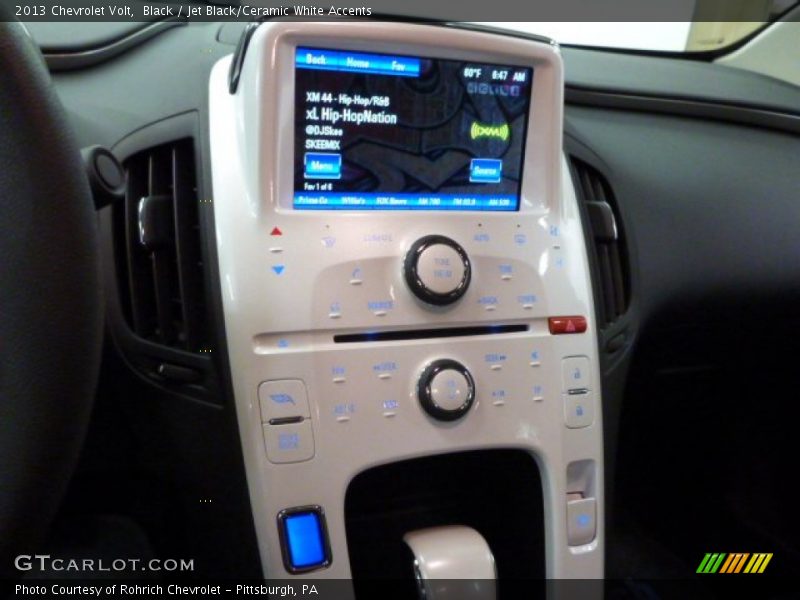 Black / Jet Black/Ceramic White Accents 2013 Chevrolet Volt