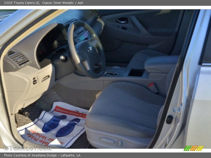 Classic Silver Metallic / Ash 2009 Toyota Camry LE