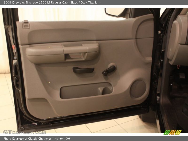 Black / Dark Titanium 2008 Chevrolet Silverado 1500 LS Regular Cab
