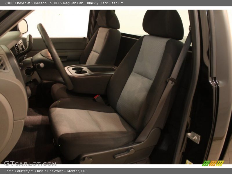 Black / Dark Titanium 2008 Chevrolet Silverado 1500 LS Regular Cab