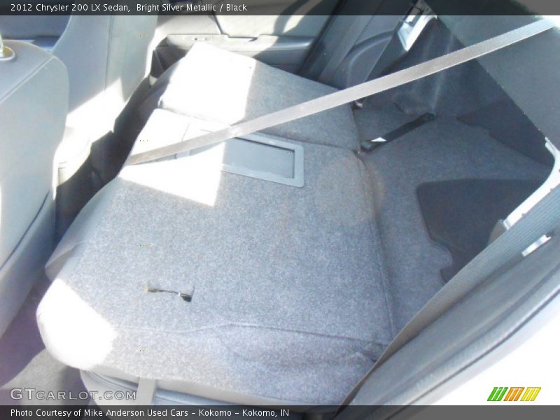 Bright Silver Metallic / Black 2012 Chrysler 200 LX Sedan