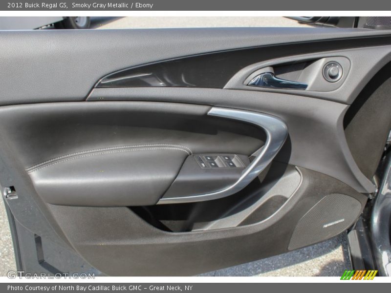 Smoky Gray Metallic / Ebony 2012 Buick Regal GS