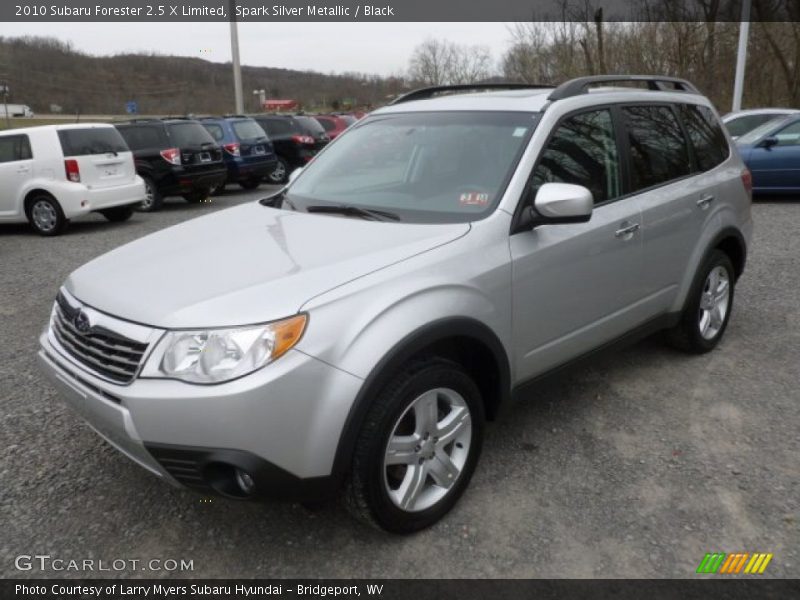 Spark Silver Metallic / Black 2010 Subaru Forester 2.5 X Limited