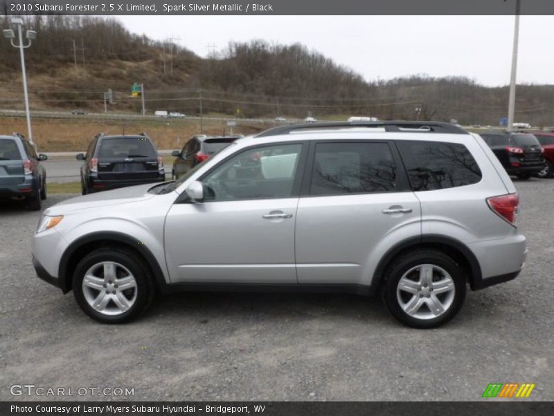 Spark Silver Metallic / Black 2010 Subaru Forester 2.5 X Limited