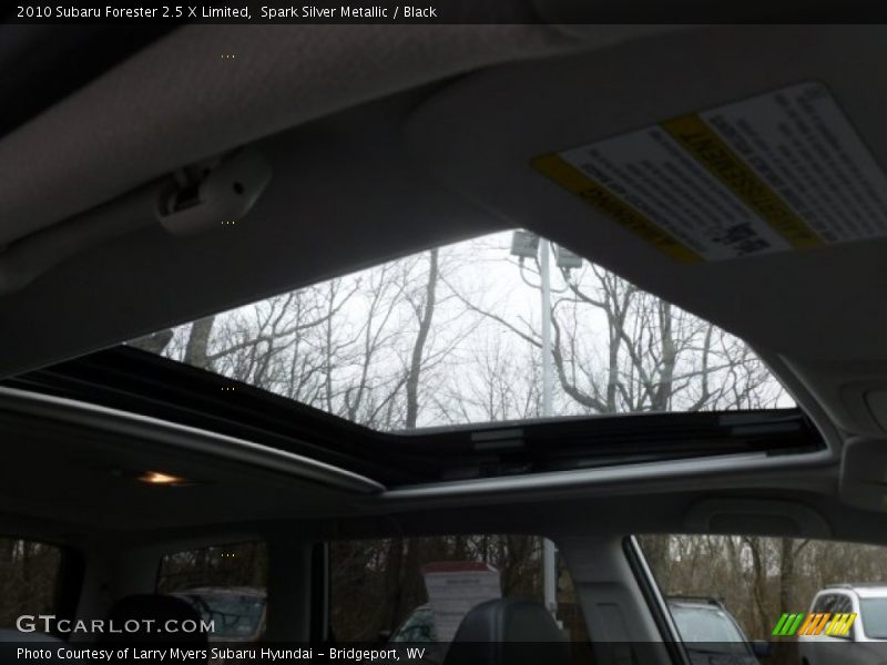 Spark Silver Metallic / Black 2010 Subaru Forester 2.5 X Limited
