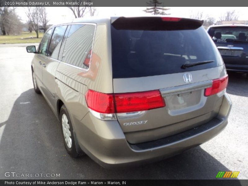 Mocha Metallic / Beige 2010 Honda Odyssey LX