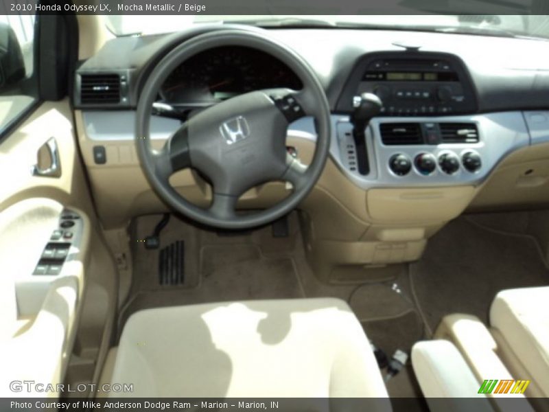 Mocha Metallic / Beige 2010 Honda Odyssey LX