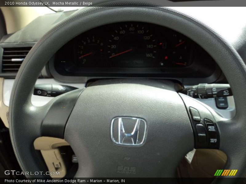Mocha Metallic / Beige 2010 Honda Odyssey LX