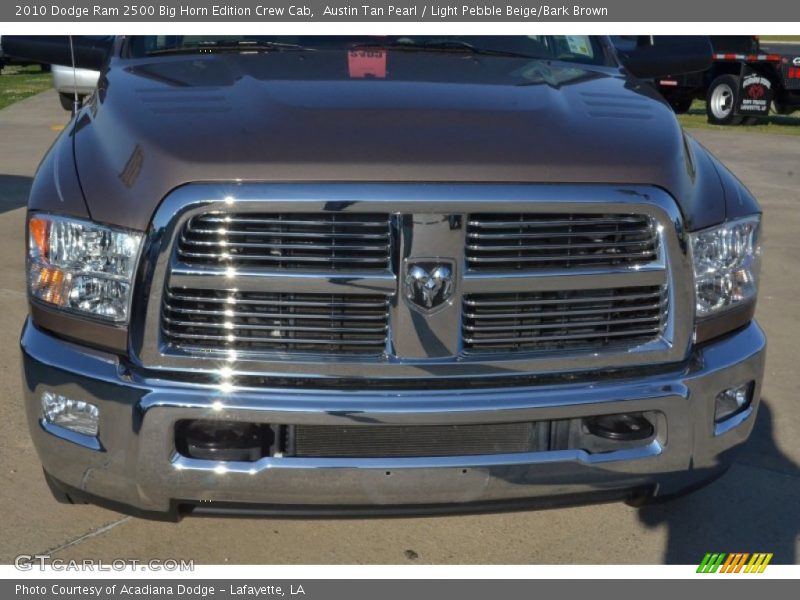 Austin Tan Pearl / Light Pebble Beige/Bark Brown 2010 Dodge Ram 2500 Big Horn Edition Crew Cab