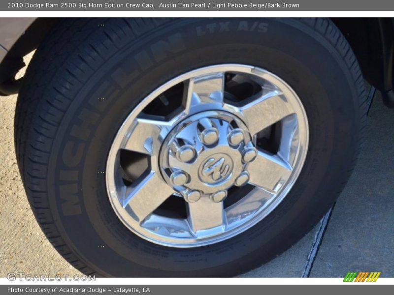 Austin Tan Pearl / Light Pebble Beige/Bark Brown 2010 Dodge Ram 2500 Big Horn Edition Crew Cab