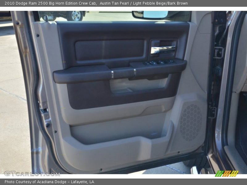 Austin Tan Pearl / Light Pebble Beige/Bark Brown 2010 Dodge Ram 2500 Big Horn Edition Crew Cab