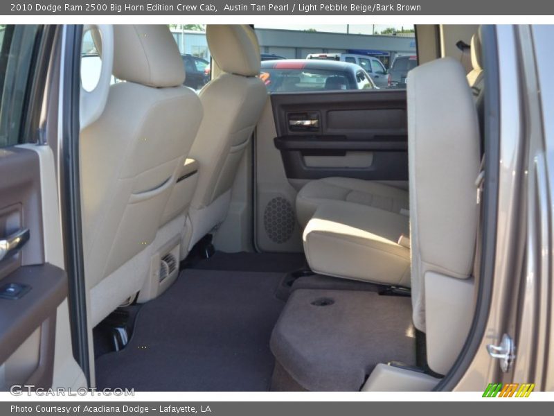 Austin Tan Pearl / Light Pebble Beige/Bark Brown 2010 Dodge Ram 2500 Big Horn Edition Crew Cab