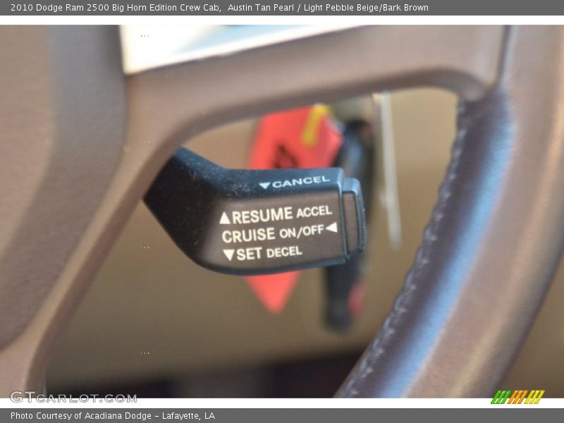 Austin Tan Pearl / Light Pebble Beige/Bark Brown 2010 Dodge Ram 2500 Big Horn Edition Crew Cab