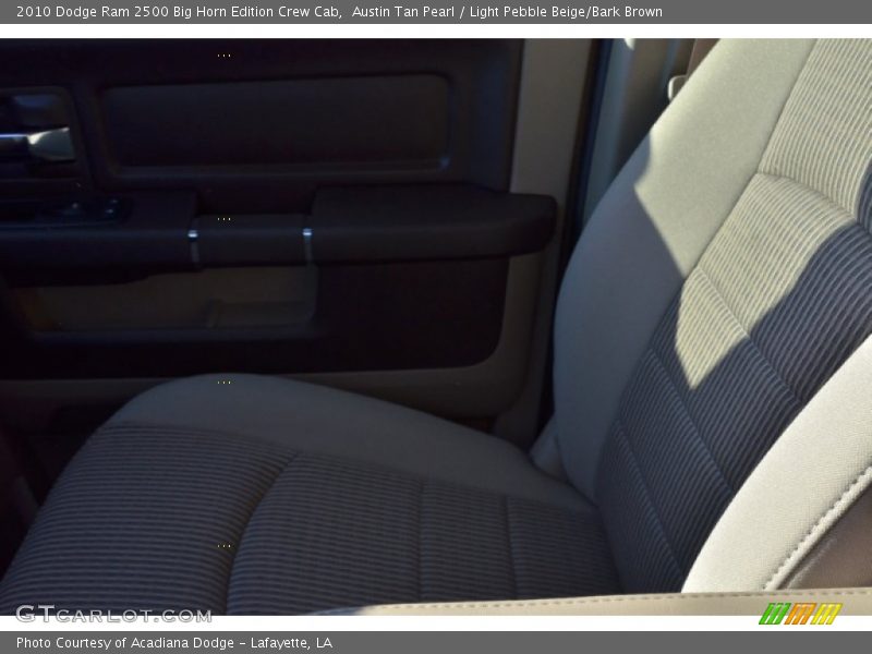 Austin Tan Pearl / Light Pebble Beige/Bark Brown 2010 Dodge Ram 2500 Big Horn Edition Crew Cab