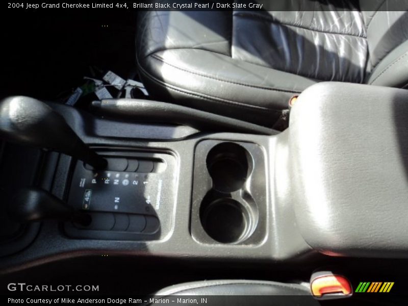 Brillant Black Crystal Pearl / Dark Slate Gray 2004 Jeep Grand Cherokee Limited 4x4