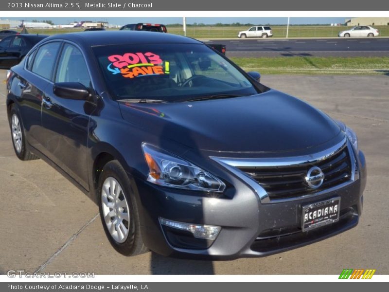 Metallic Slate / Charcoal 2013 Nissan Altima 2.5 S