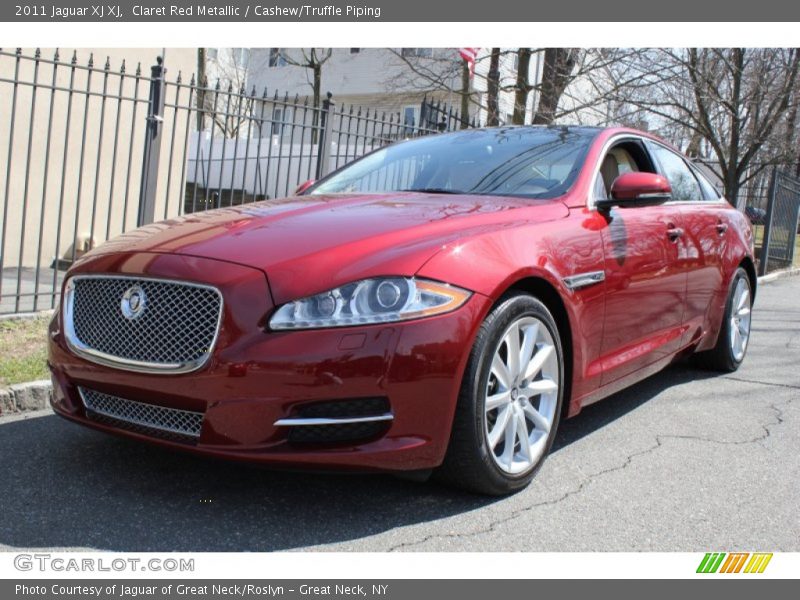 Claret Red Metallic / Cashew/Truffle Piping 2011 Jaguar XJ XJ