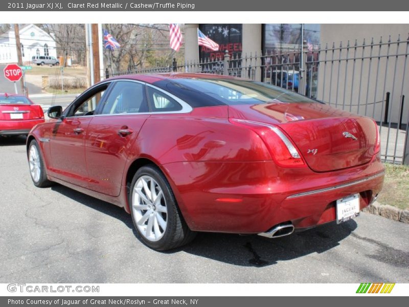 Claret Red Metallic / Cashew/Truffle Piping 2011 Jaguar XJ XJ