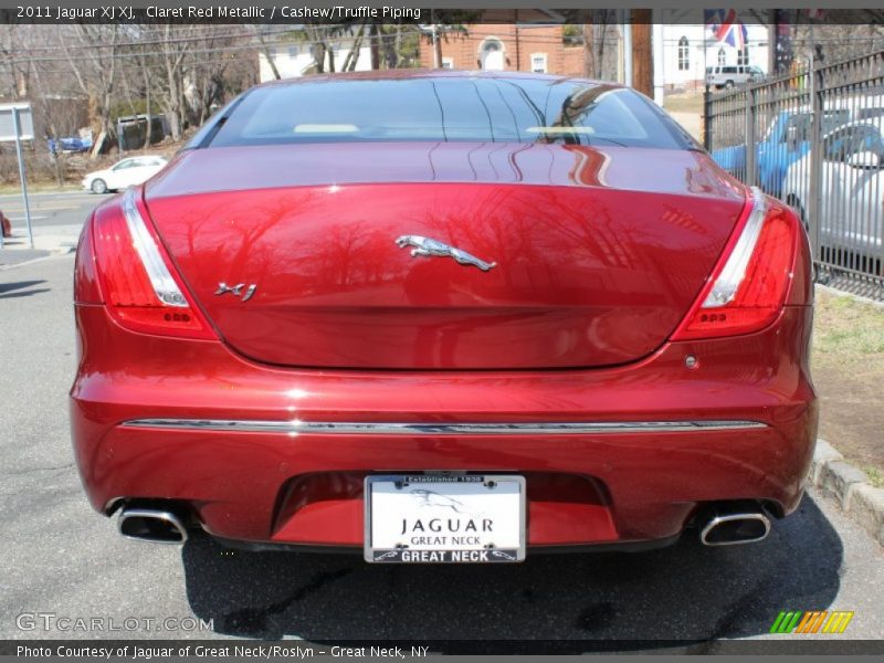 Claret Red Metallic / Cashew/Truffle Piping 2011 Jaguar XJ XJ