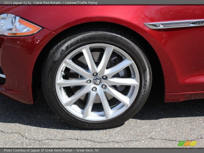 Claret Red Metallic / Cashew/Truffle Piping 2011 Jaguar XJ XJ