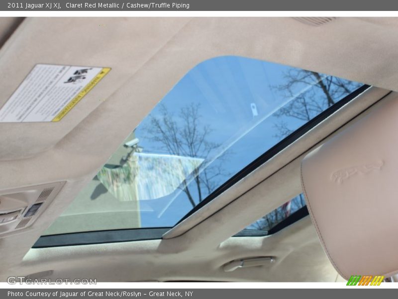 Claret Red Metallic / Cashew/Truffle Piping 2011 Jaguar XJ XJ