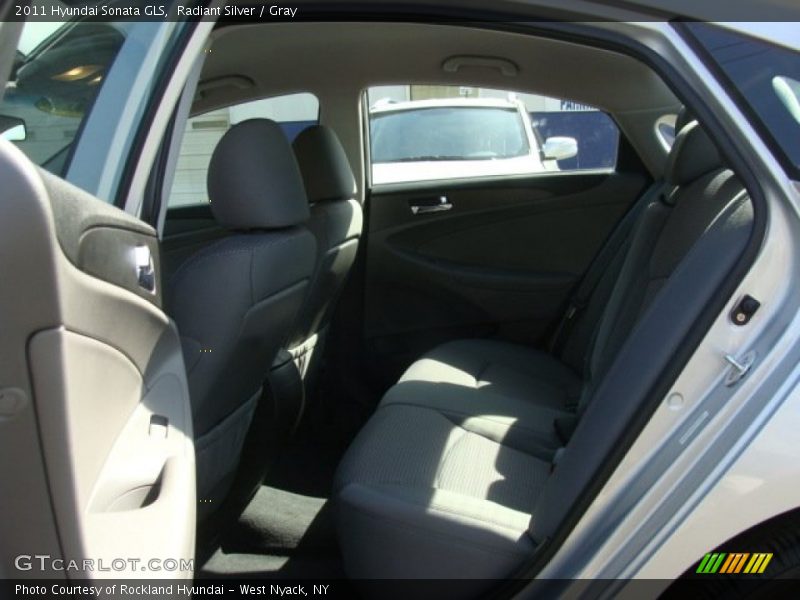 Radiant Silver / Gray 2011 Hyundai Sonata GLS