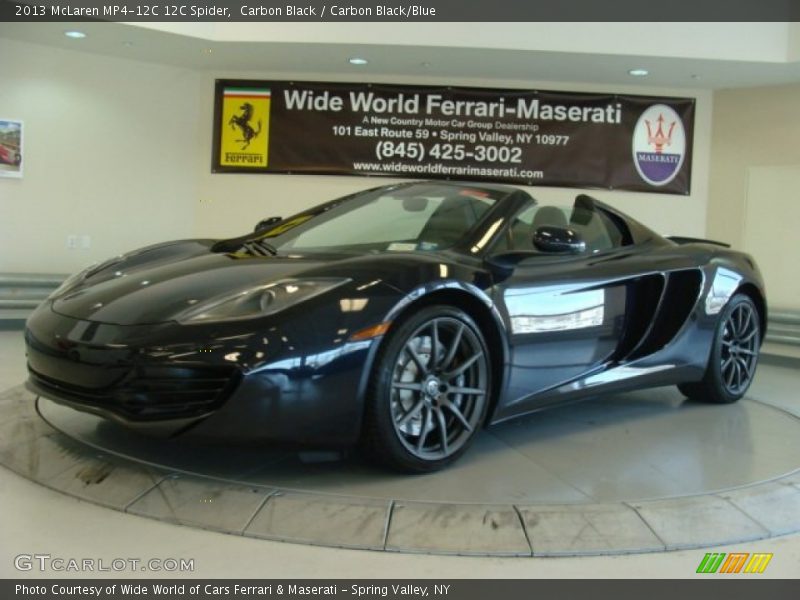 Front 3/4 View of 2013 MP4-12C 12C Spider